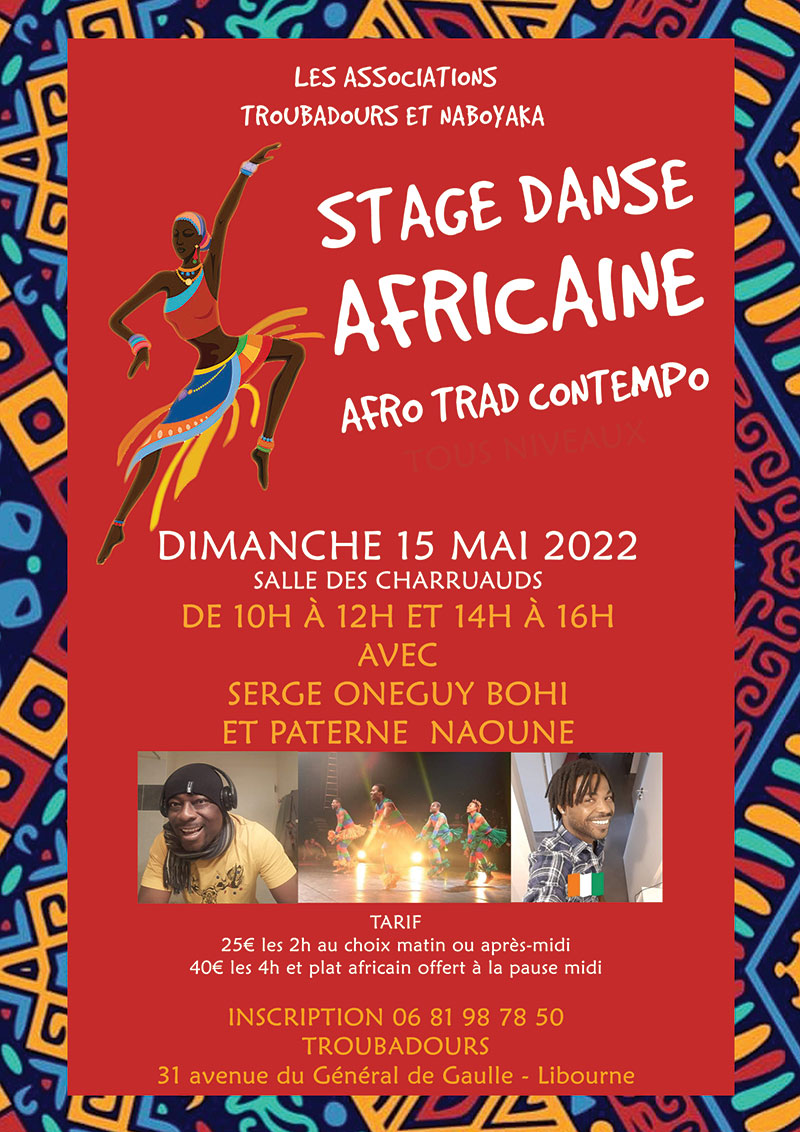 Lire la suite à propos de l’article Stage Danse Africaine